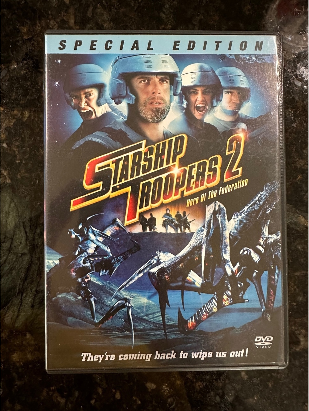 Starship Troopers 2 Hero of the Federation Special Edition DVD